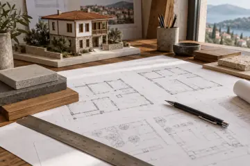 Proje hazırlığı için temsili çizim görseli